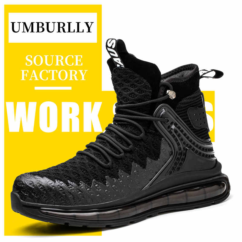 Mens Fashion Smash And Puncture Resistant Lightweight Air Cushion Shock Absorbing Shoes - Taylor K Shop