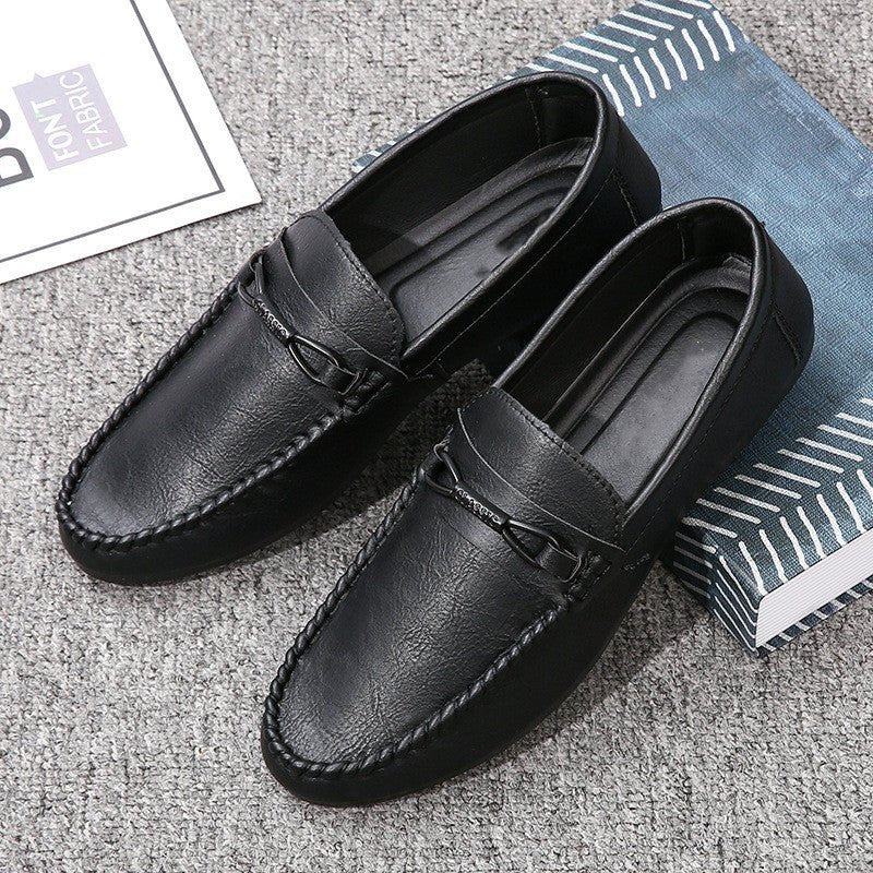 Mens Fashion Soft Sole Casual Leather Shoes - Taylor K Shop