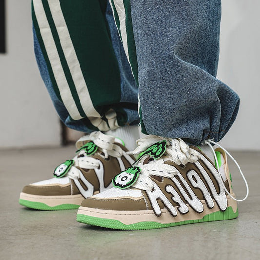 Mens Fashionable And Versatile Couple Sports Skate Shoes - Taylor K Shop