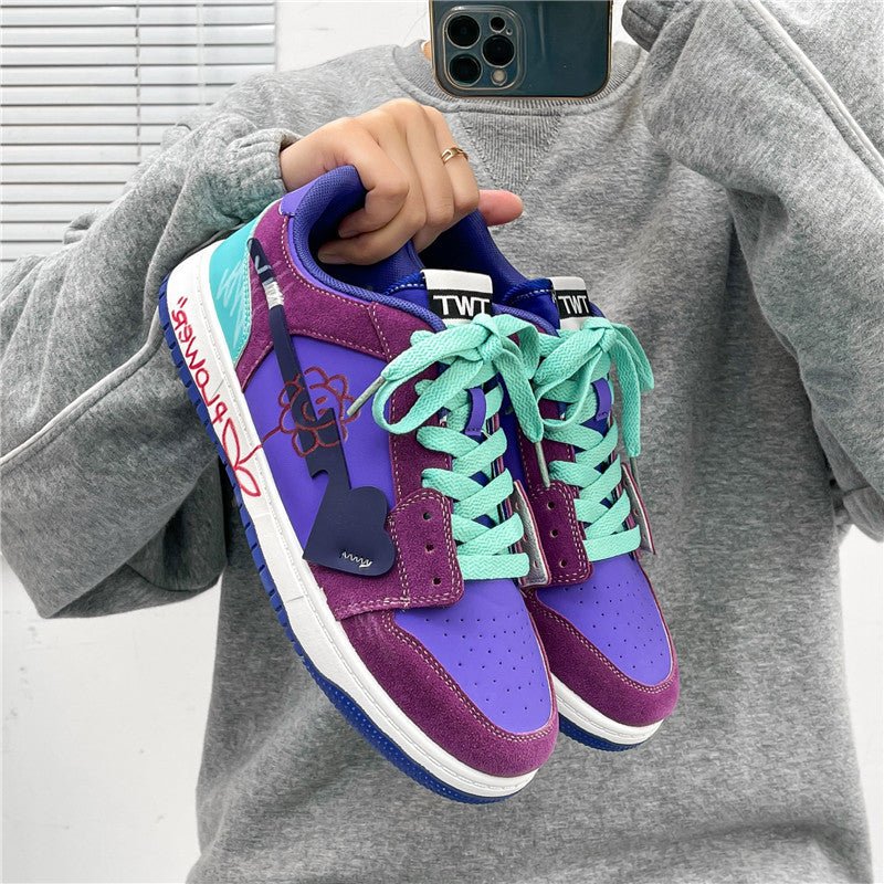 Mens Fashionable And Versatile Graffiti Shoes - Taylor K Shop