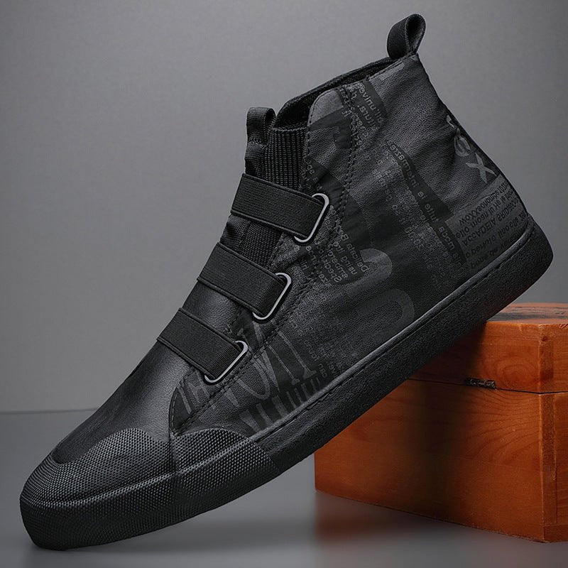Men's High - top Camouflage Canvas Shoes Youth Fashion Casual Shoes - Taylor K Shop
