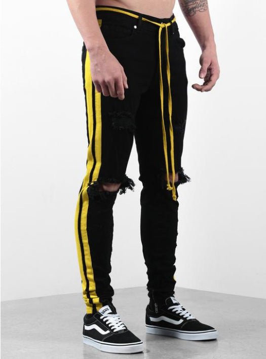 Men's jeans stripes - Taylor K Shop