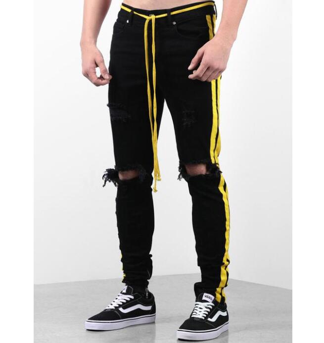 Men's jeans stripes - Taylor K Shop