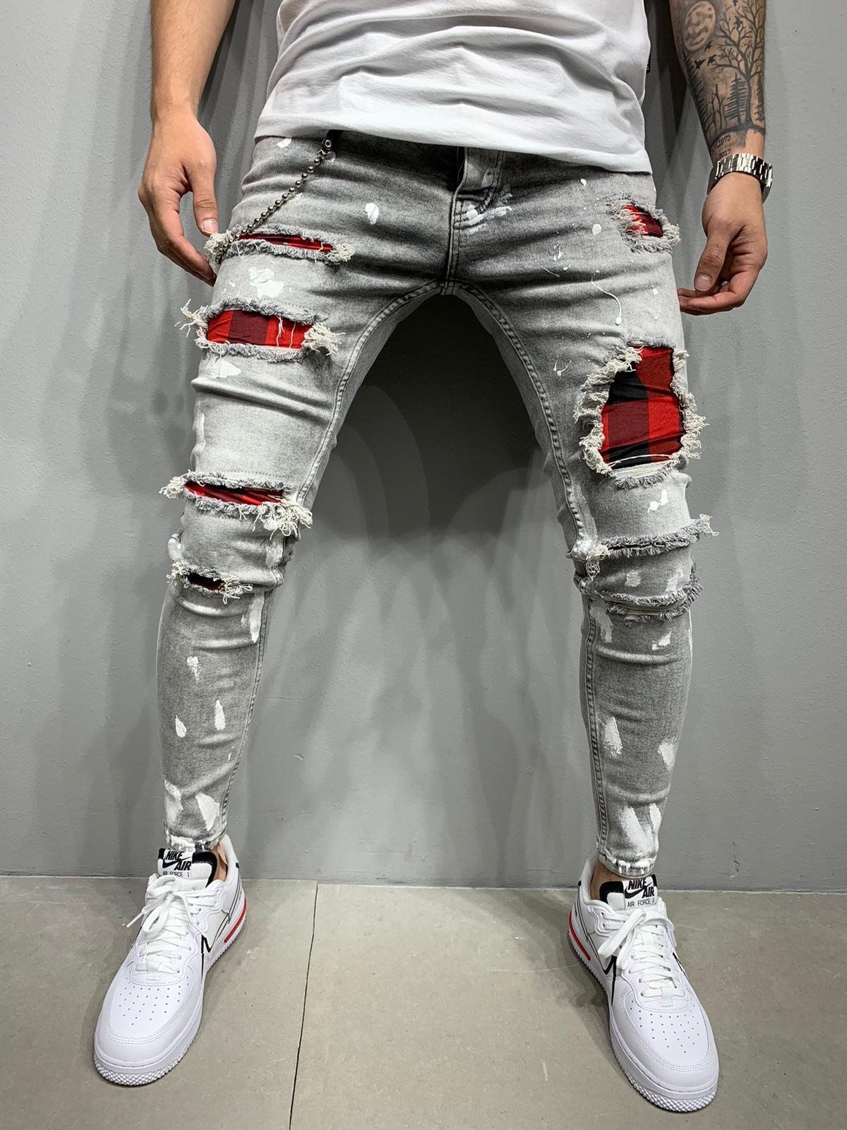 Men's paint jeans - Taylor K Shop