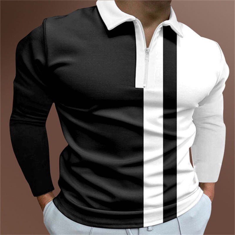 Men's POLO Shirt Printed Short Sleeve T-Shirt Top - Taylor K Shop