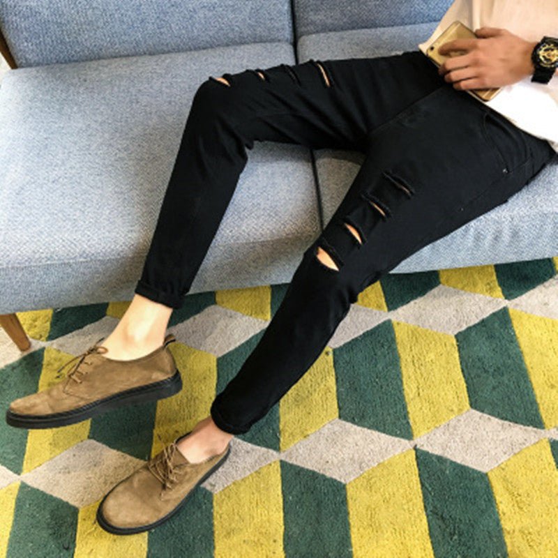 Men's ripped jeans - Taylor K Shop