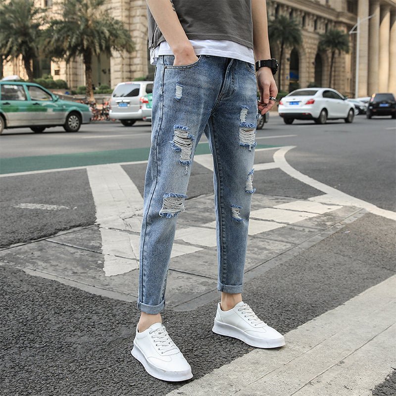 Men's ripped jeans - Taylor K Shop