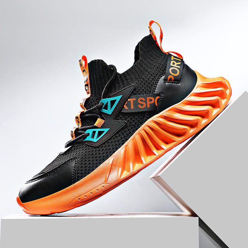 Mens Running Shoes Lightweight Non Slip Sneakers Breathabl - Taylor K Shop