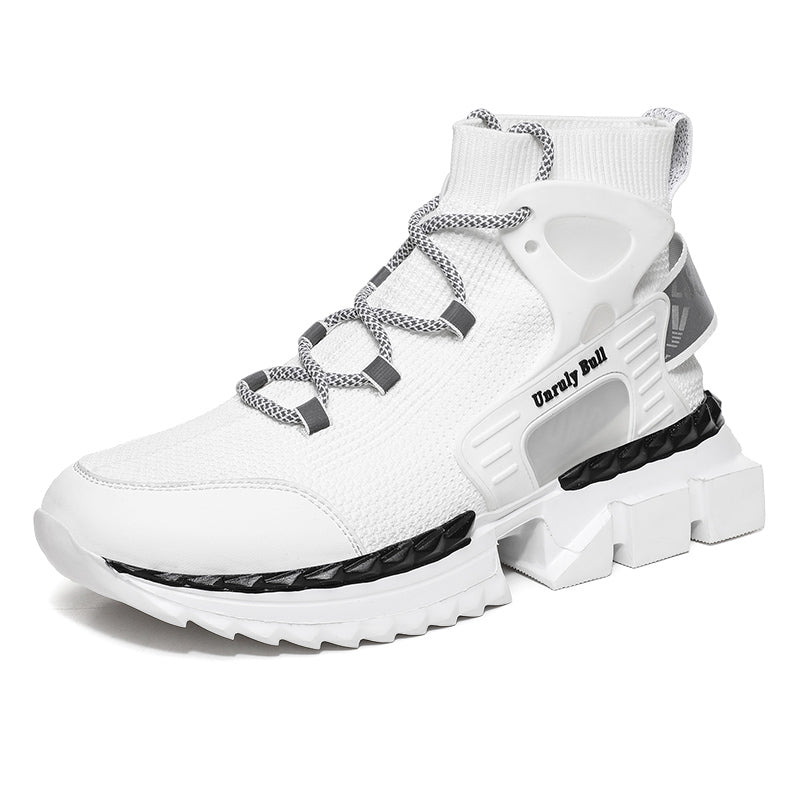 Men's Shoes, Large Size Flying Knitting Shoes, Breathable Socks Shoes - Taylor K Shop
