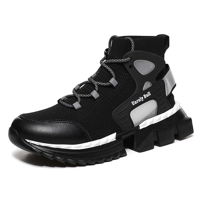 Men's Shoes, Large Size Flying Knitting Shoes, Breathable Socks Shoes - Taylor K Shop