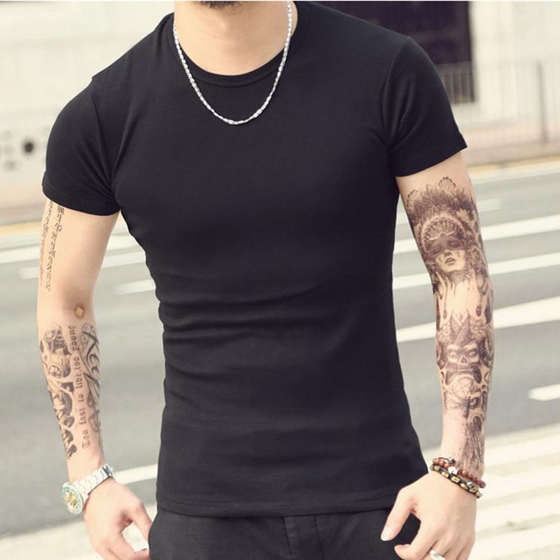 Mens Short Sleeve O - neck Slim T Shirt - Taylor K Shop