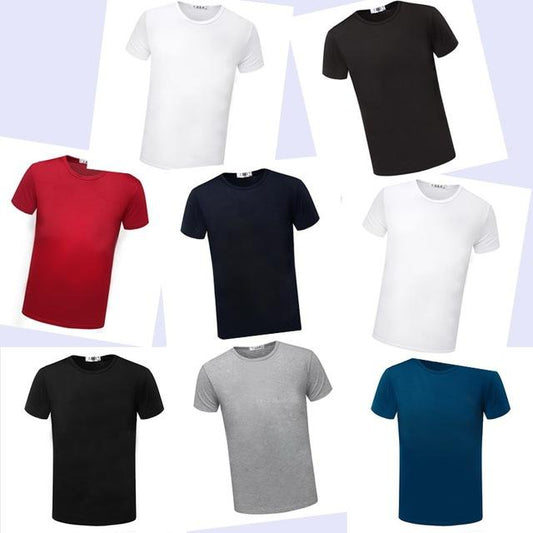 Mens Short Sleeve O - neck Slim T Shirt - Taylor K Shop