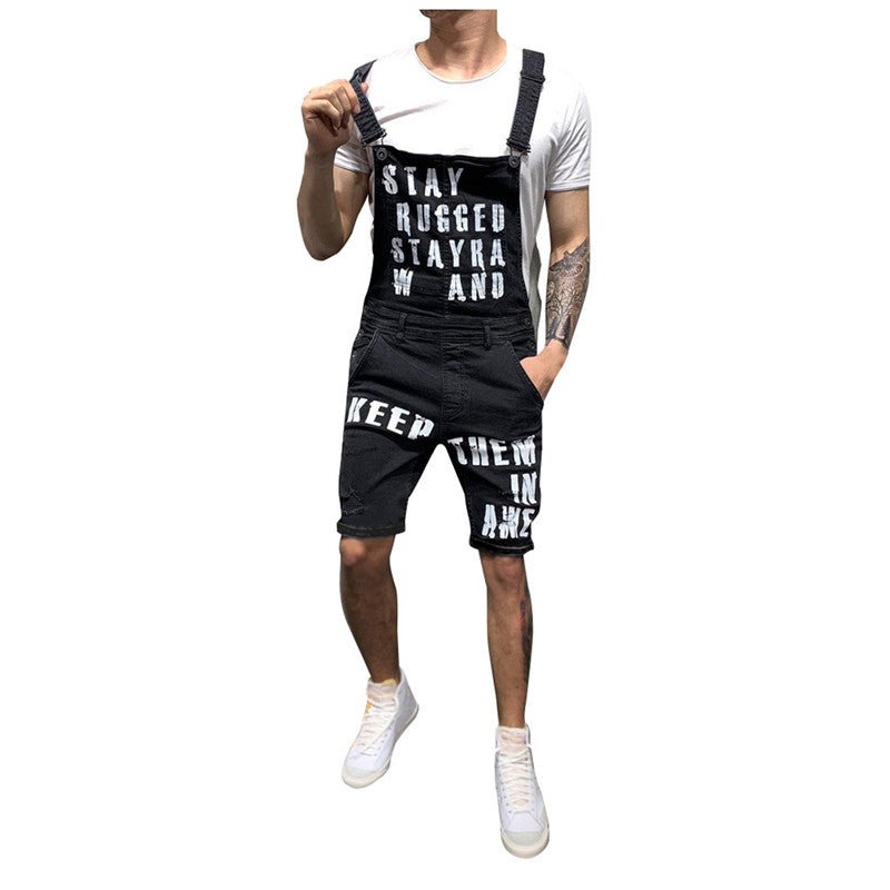 Men's suspender jeans - Taylor K Shop