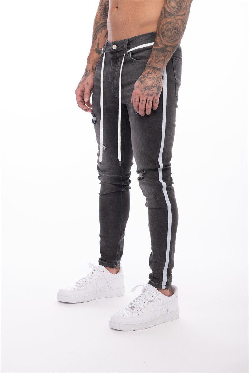 Men's tattered jeans - Taylor K Shop
