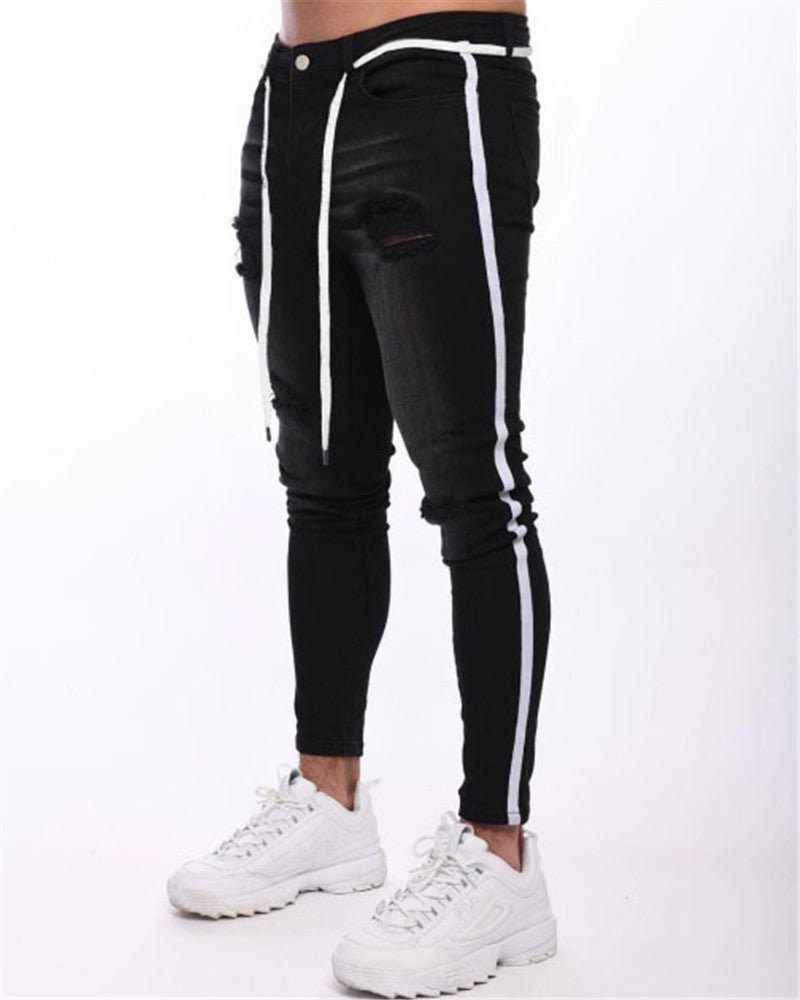 Men's tattered jeans - Taylor K Shop