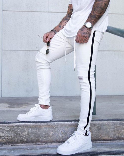 Men's tattered jeans - Taylor K Shop
