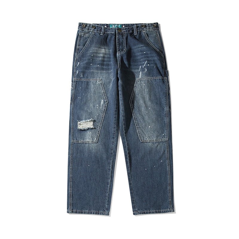 Men's washed jeans - Taylor K Shop