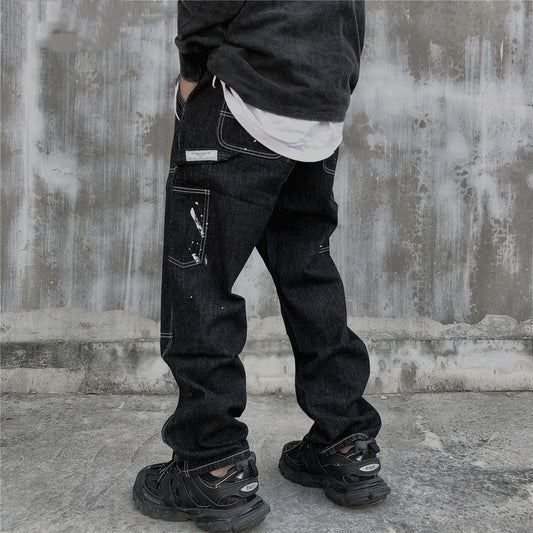 Men's washed jeans - Taylor K Shop