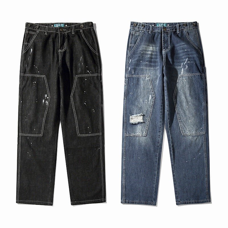 Men's washed jeans - Taylor K Shop