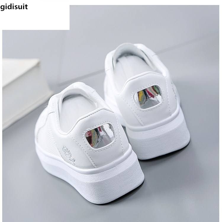 Mesh panel shoes wild summer women's shoes - Taylor K Shop