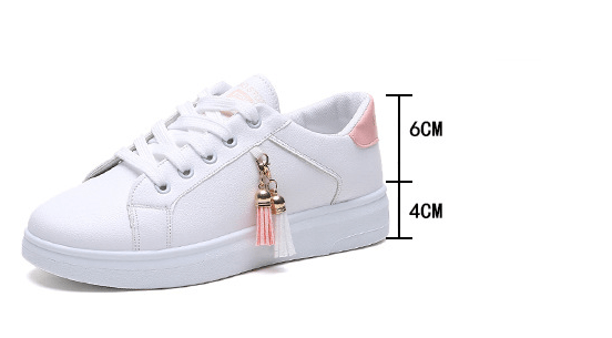 Mesh small white shoes - Taylor K Shop