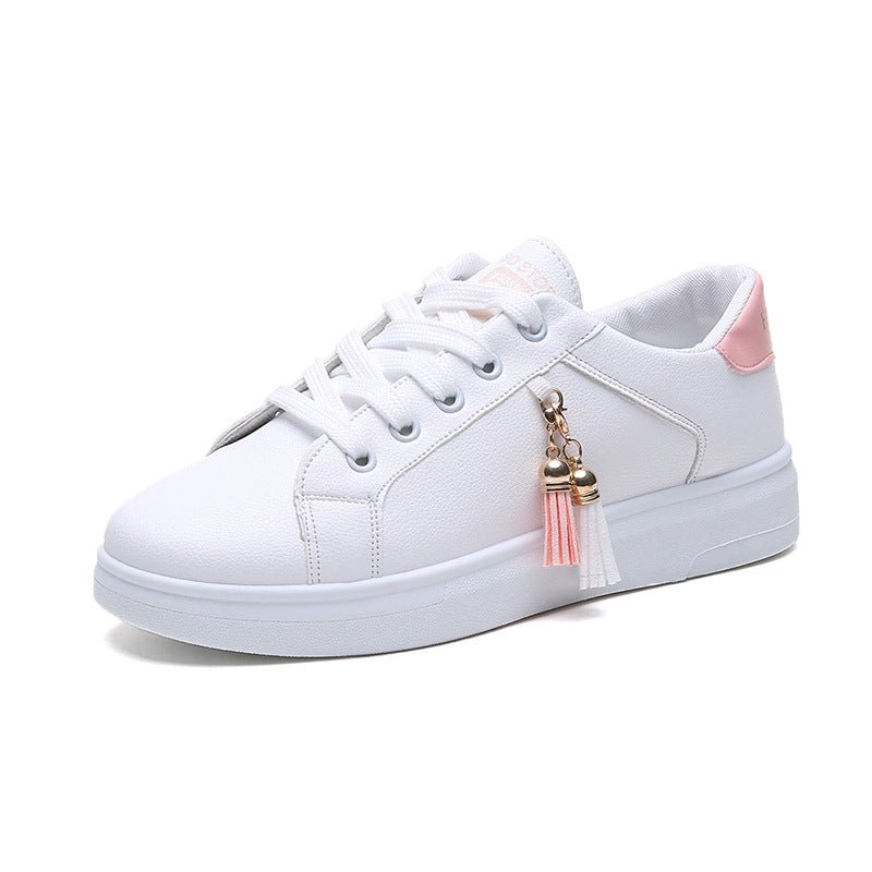 Mesh small white shoes - Taylor K Shop