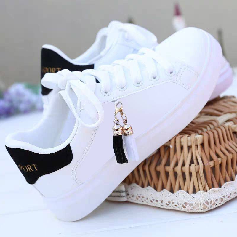 Mesh small white shoes - Taylor K Shop