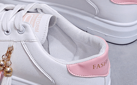 Mesh small white shoes - Taylor K Shop