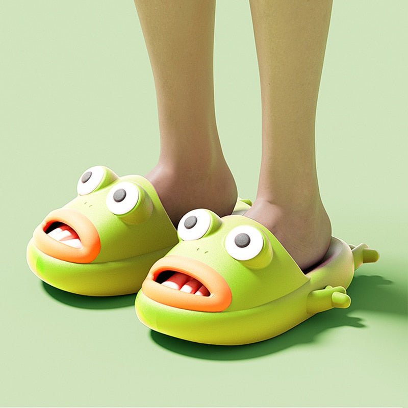 Mo Dou Summers Slippers for Women Stylish Cartoon Clog Shape Men's Slides Non Slip Outdoor Sandals for Unisex Waterproof Shoes - Taylor K Shop