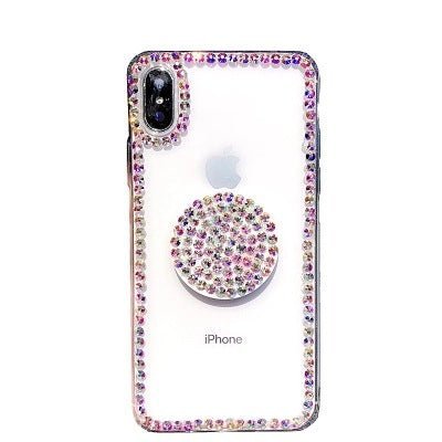 Mobile phone case with diamond airbag holder - Taylor K Shop