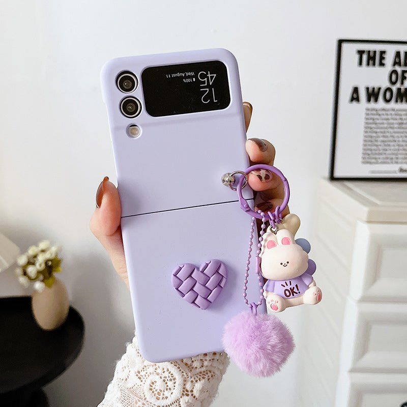Mobile Phone Shell Doll Hair Ball Diamond Love - Taylor K Shop