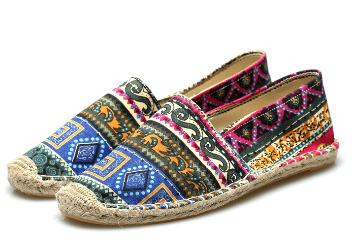 National Hemp Mens Shoes Summer Espadrilles Men Canvas Shoes Men Breathable Mens Loafers Slip Moccasins Zapatillas Hombre - Taylor K Shop
