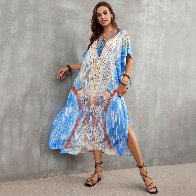 New Beach Blouse Tied Rope Holiday Blouse - Taylor K Shop