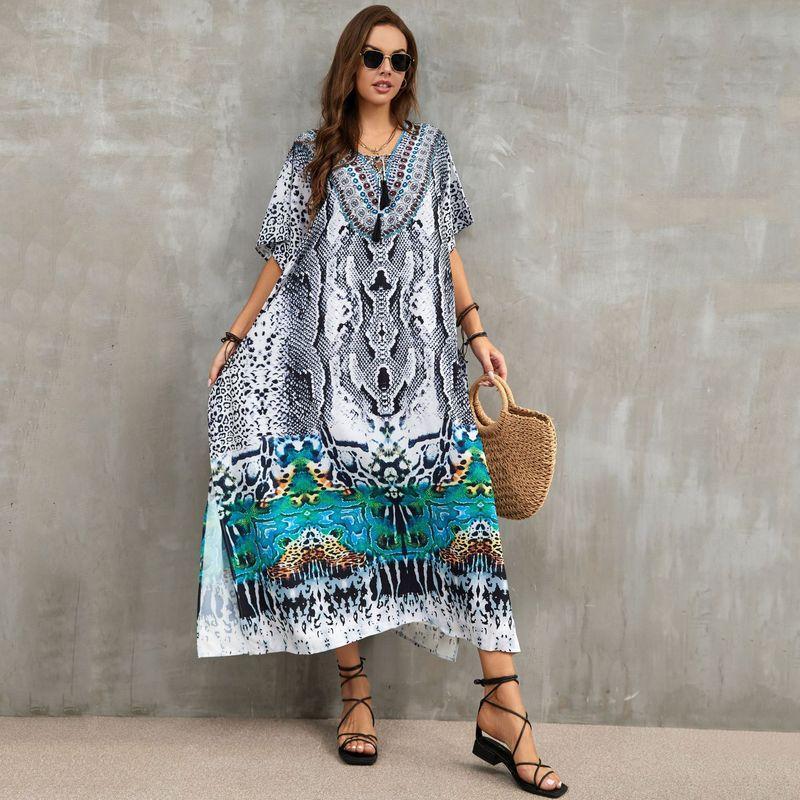 New Beach Blouse Tied Rope Holiday Blouse - Taylor K Shop