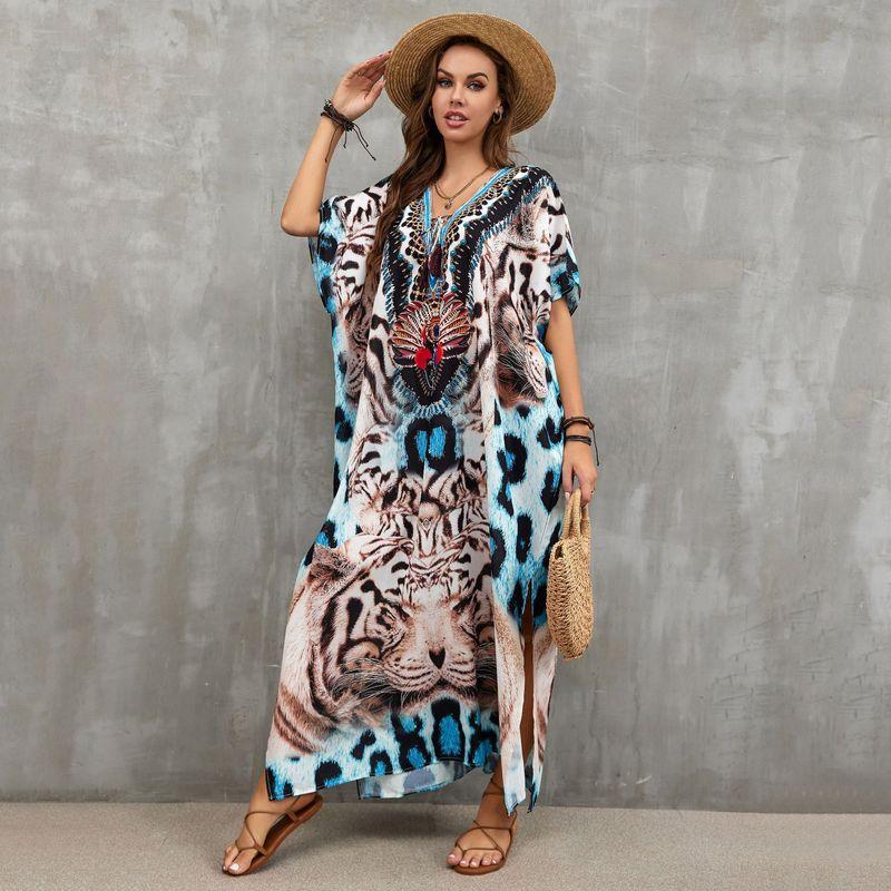 New Beach Blouse Tied Rope Holiday Blouse - Taylor K Shop