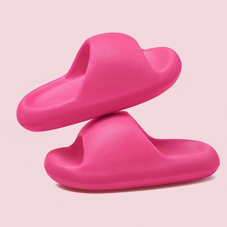 New Bread Shoes Soft Slippers Summer Candy Color Bsthroom Slippers - Taylor K Shop