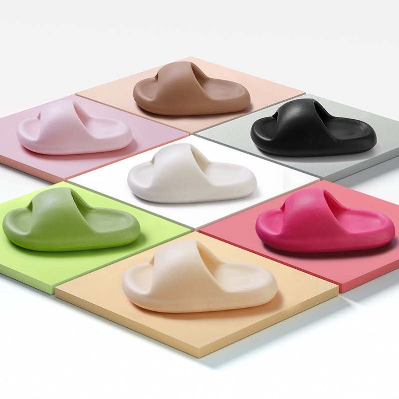 New Bread Shoes Soft Slippers Summer Candy Color Bsthroom Slippers - Taylor K Shop