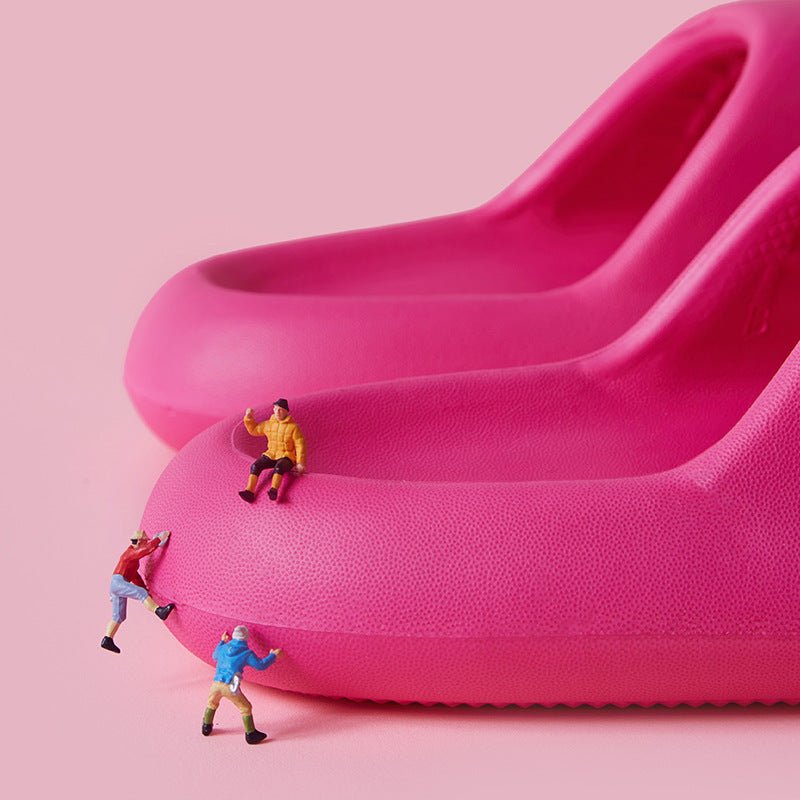 New Bread Shoes Soft Slippers Summer Candy Color Bsthroom Slippers - Taylor K Shop