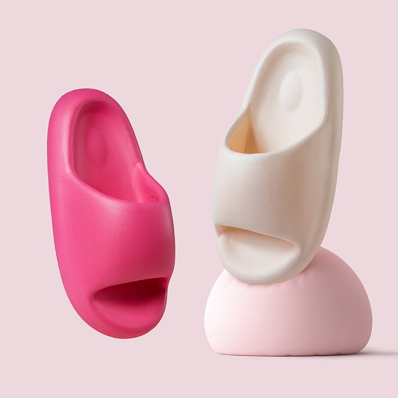 New Bread Shoes Soft Slippers Summer Candy Color Bsthroom Slippers - Taylor K Shop