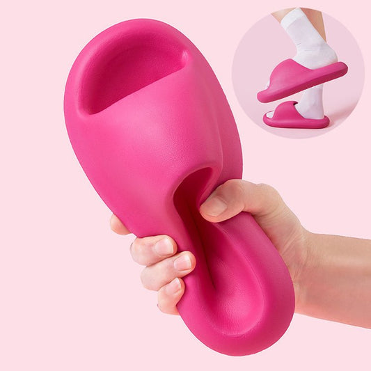 New Bread Shoes Soft Slippers Summer Candy Color Bsthroom Slippers - Taylor K Shop