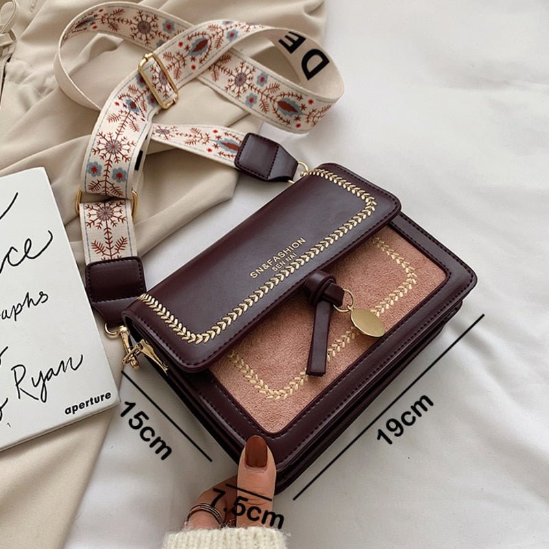 New Crossbody Bags For Women 2023 Luxury Brand Handbags Designer Female Leather Shoulder messenger Bag Ladies Hand Sling Bags - Taylor K Shop