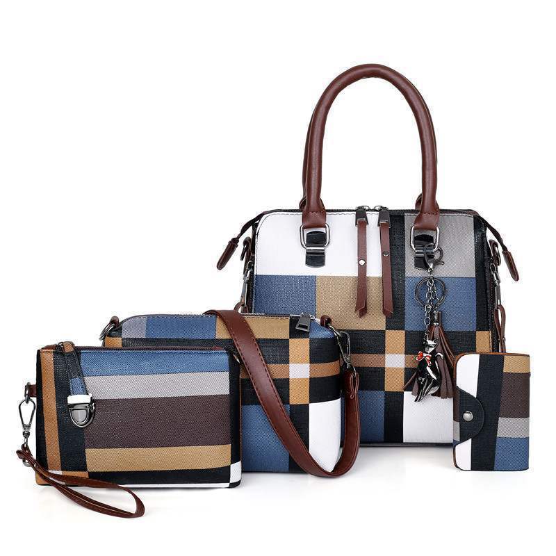 New Luxury Handbags Plaid Women Bags Designer - Taylor K Shop