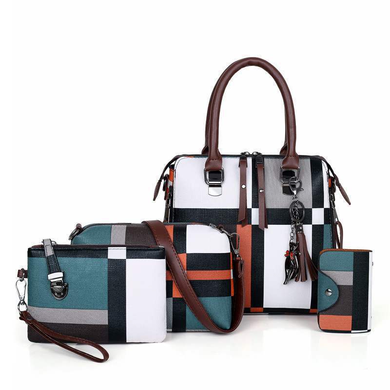 New Luxury Handbags Plaid Women Bags Designer - Taylor K Shop