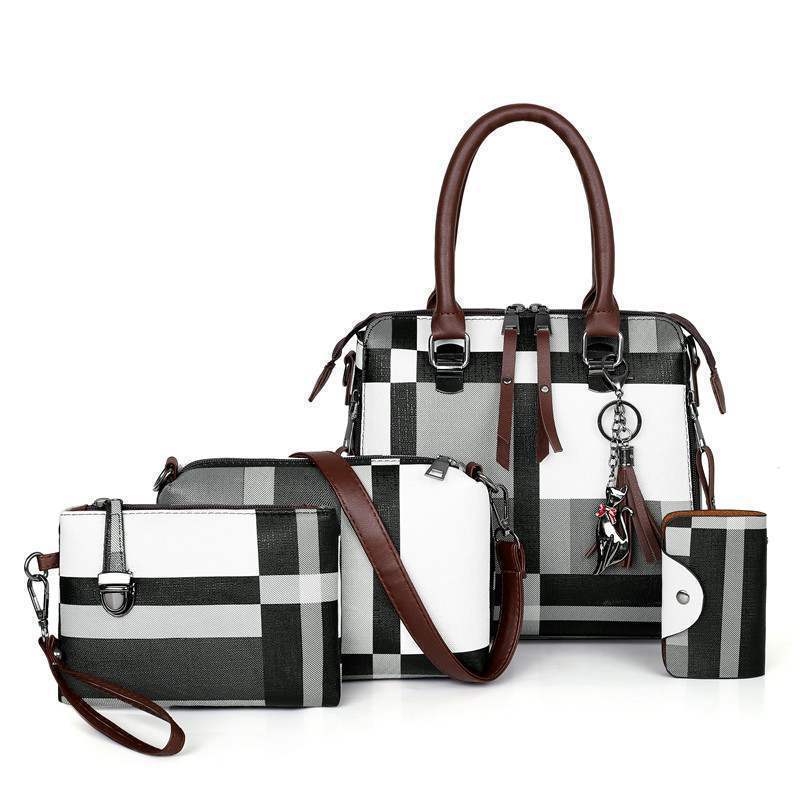 New Luxury Handbags Plaid Women Bags Designer - Taylor K Shop