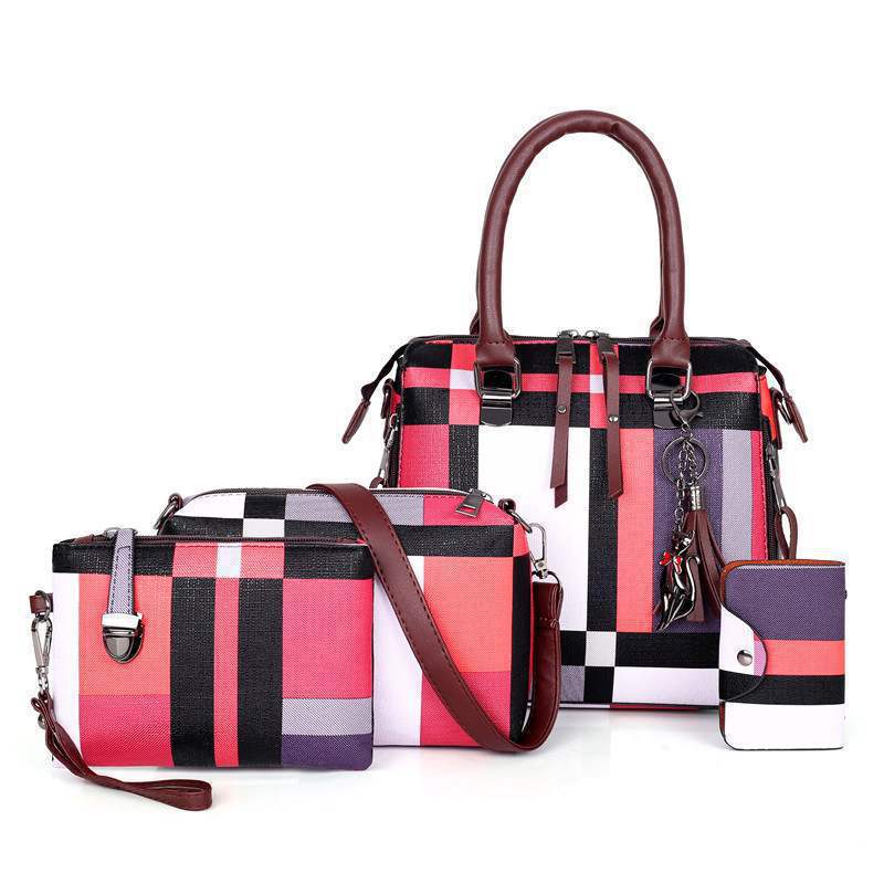 New Luxury Handbags Plaid Women Bags Designer - Taylor K Shop