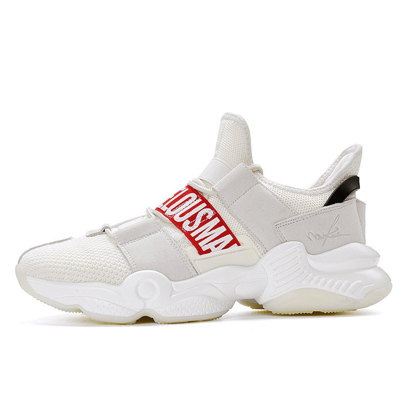 New Men's Shoes Non Slip Wear Resistant Running Shoes Breathable Casual Shoes - Taylor K Shop