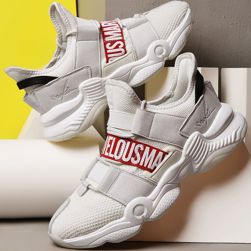 New Men's Shoes Non Slip Wear Resistant Running Shoes Breathable Casual Shoes - Taylor K Shop