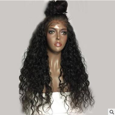 New product explosion European and American fashion wig ladies front lace chemical fiber wig set - Taylor K Shop