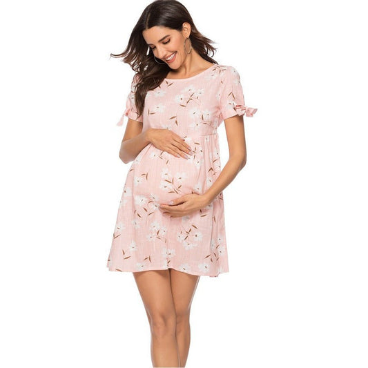 New Style Blouse Mid - Length Summer Dress For Pregnant Women - Taylor K Shop