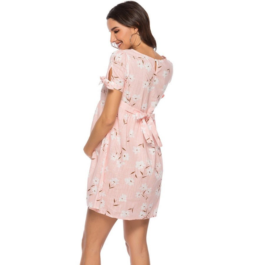 New Style Blouse Mid - Length Summer Dress For Pregnant Women - Taylor K Shop